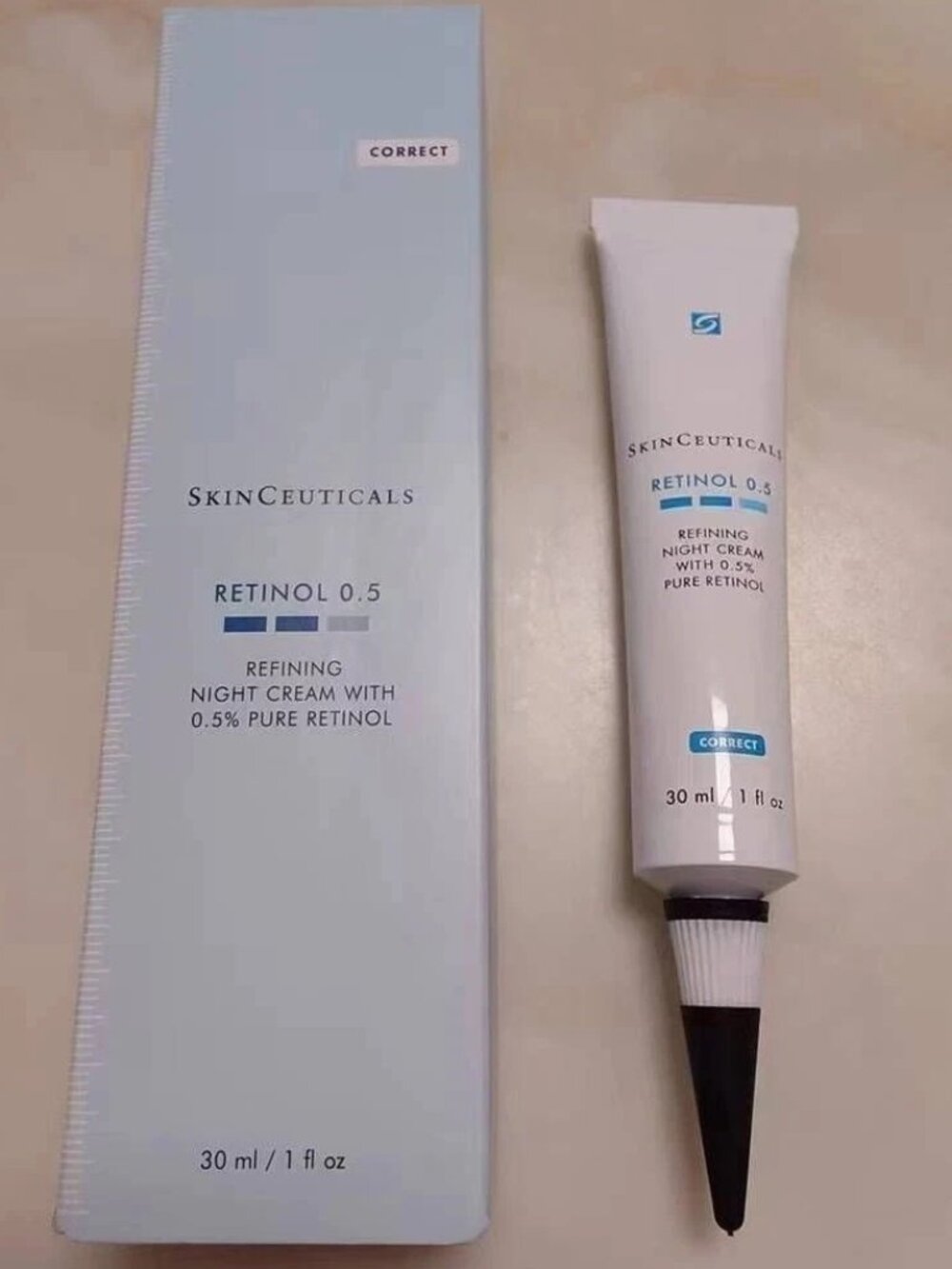 SkinCeuticals Retinol 0.5 Refining Night Cream 0.5% Pure Retinol 1 Oz /New